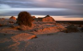 Walls of China in Mungo National Park